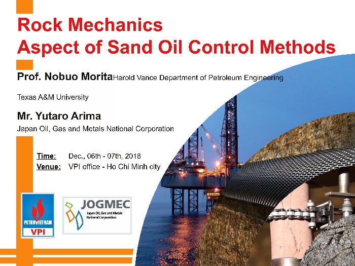 hoi thao rock mechanics aspect of sand oil control methods