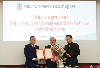Công bố quyết định Bí thư Đảng ủy Cơ quan Tập đoàn Dầu khí Việt Nam