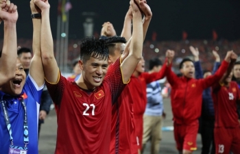 Niềm hạnh phúc tột cùng của tuyển thủ Việt Nam sau chức vô địch