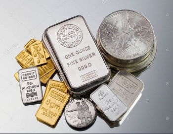 Thị trường kim loại thế giới: Giá bạc, bạch kim, đồng đều tăng