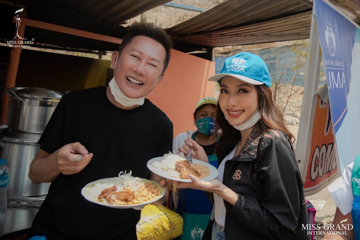 Hoa hậu Thùy Tiên ghi điểm bởi vẻ đẹp thân thiện trong chuyến công tác tại Peru