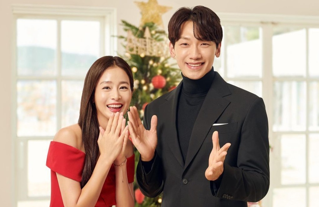 Sao Hàn ngày 25/12: Vợ chồng Bi Rain - Kim Tae Hee hạnh phúc đón Giáng sinh