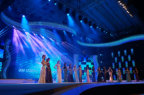 Hoa hậu Đại dương tổng duyệt trước đêm chung kết 