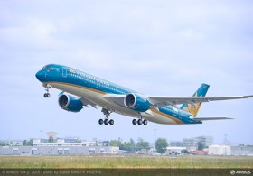Vietnam Airlines chính thức tiếp nhận chiếc A350 đầu tiên