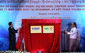 BIDV đầu tư tài chính ở Myanmar