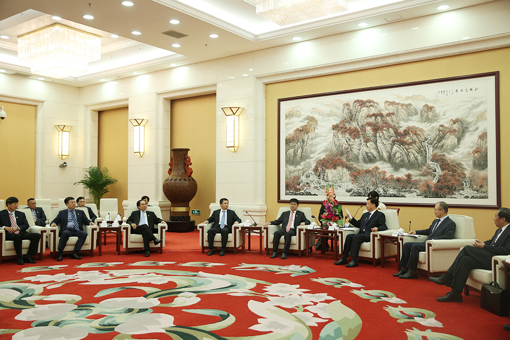 Chủ tịch HĐTV Tập đoàn Dầu khí Việt Nam thăm và làm việc với Tổng công ty Dầu khí Hải dương Quốc gia Trung Quốc