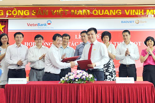 VietinBank hợp tác phát hành thẻ tín dụng quốc tế với BAOVIET Bank