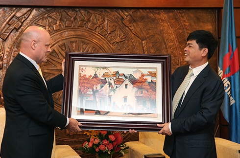 Chủ tịch, Tổng giám đốc Rosneft Việt Nam chào từ biệt Petrovietnam