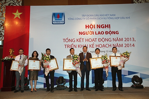 PETROSETCO hướng đến năm 2014 "vươn mình mãnh liệt"