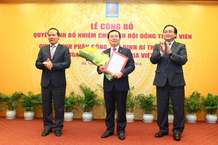 Công bố Quyết định bổ nhiệm Chủ tịch HĐTV Tập đoàn Dầu khí Việt Nam
