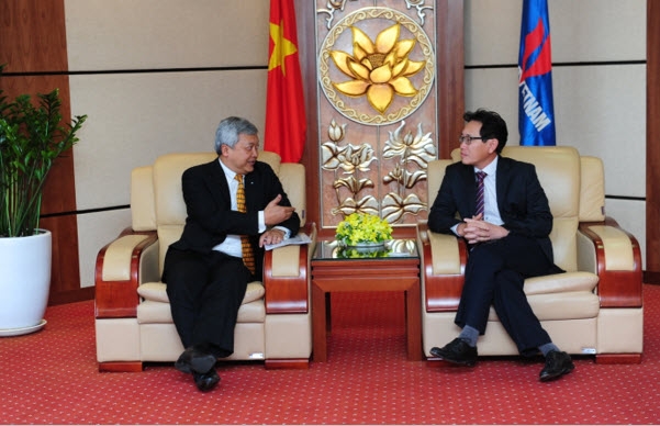 Tổng giám đốc Petrovietnam tiếp Đại sứ Indonesia tại Việt Nam