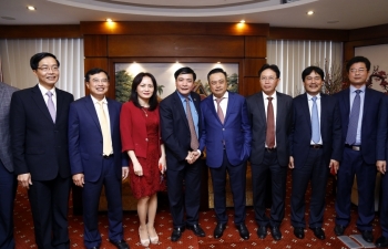 Lãnh đạo Tổng Liên đoàn Lao động Việt Nam và Bộ Công Thương chúc mừng năm mới PVN