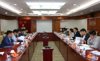 Phó Tổng giám đốc PVN Lê Mạnh Hùng làm việc với DMC