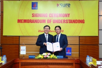 Petrovietnam ký kết MOU thỏa thuận hợp tác với K-Sure