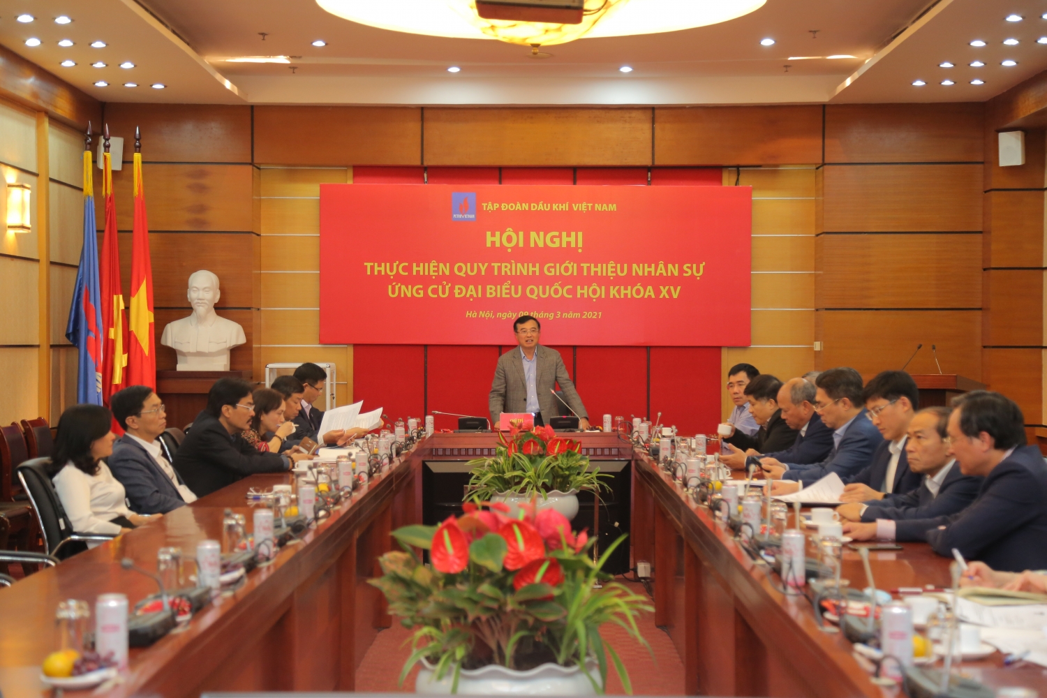 Petrovietnam giới thiệu Tổng Giám đốc Lê Mạnh Hùng ứng cử Đại biểu Quốc hội khoá XV