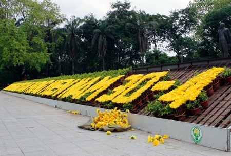 Thủ đô trang hoàng cờ hoa đón "Ngày Thống nhất"