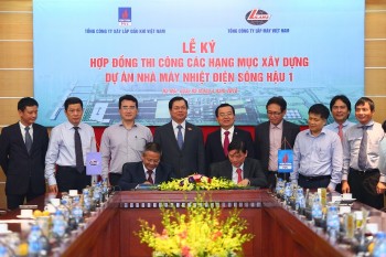 PVC ký kết hợp đồng thi công Nhà máy Nhiệt điện Sông Hậu 1