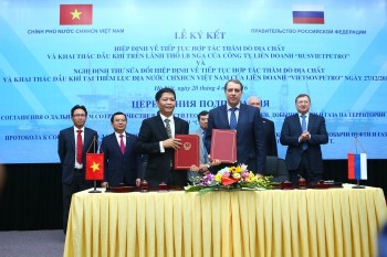Việt - Nga ký kết Hiệp định Liên Chính phủ
