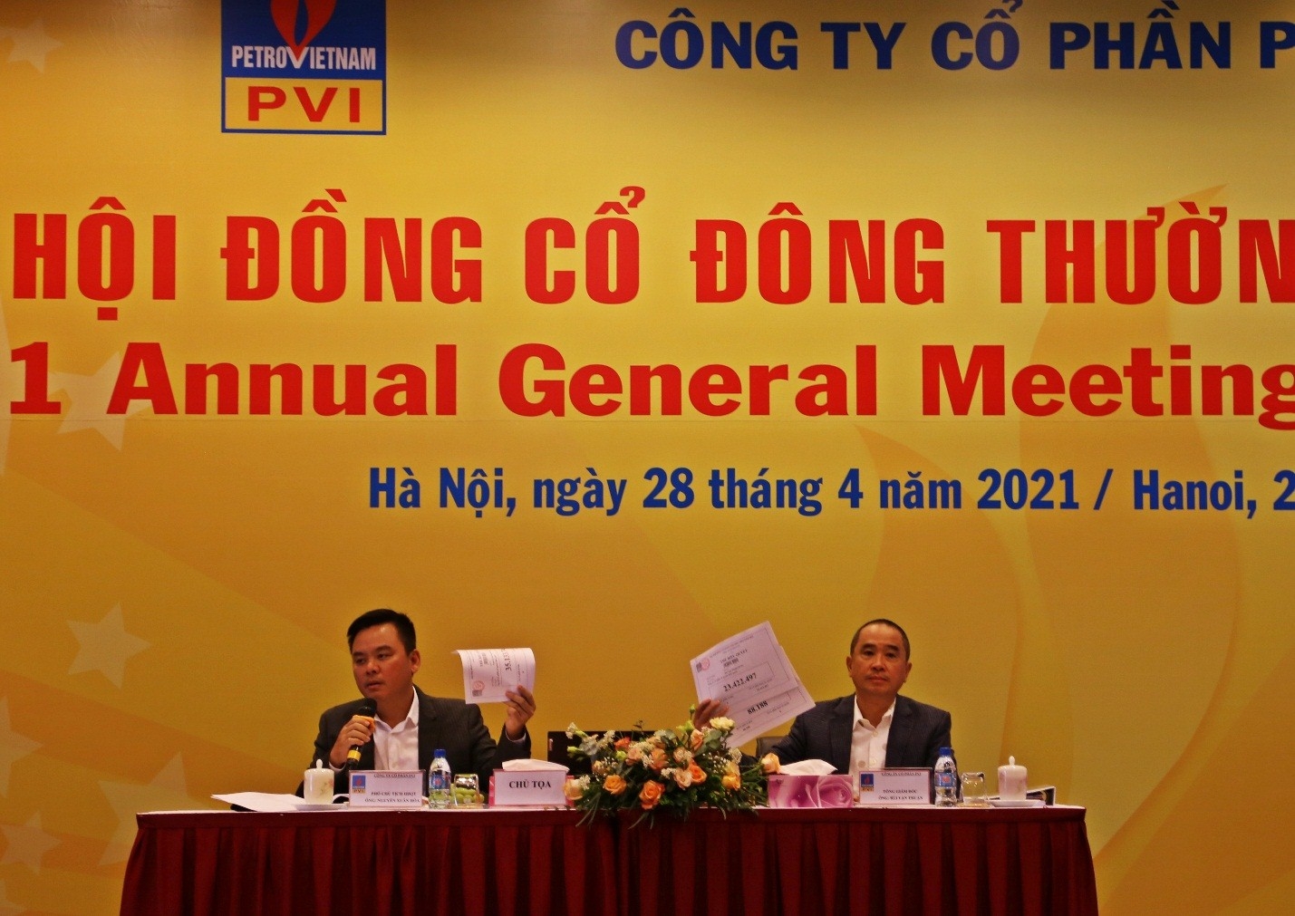 PVI tổ chức thành công Đại hội đồng cổ đông thường niên năm 2021