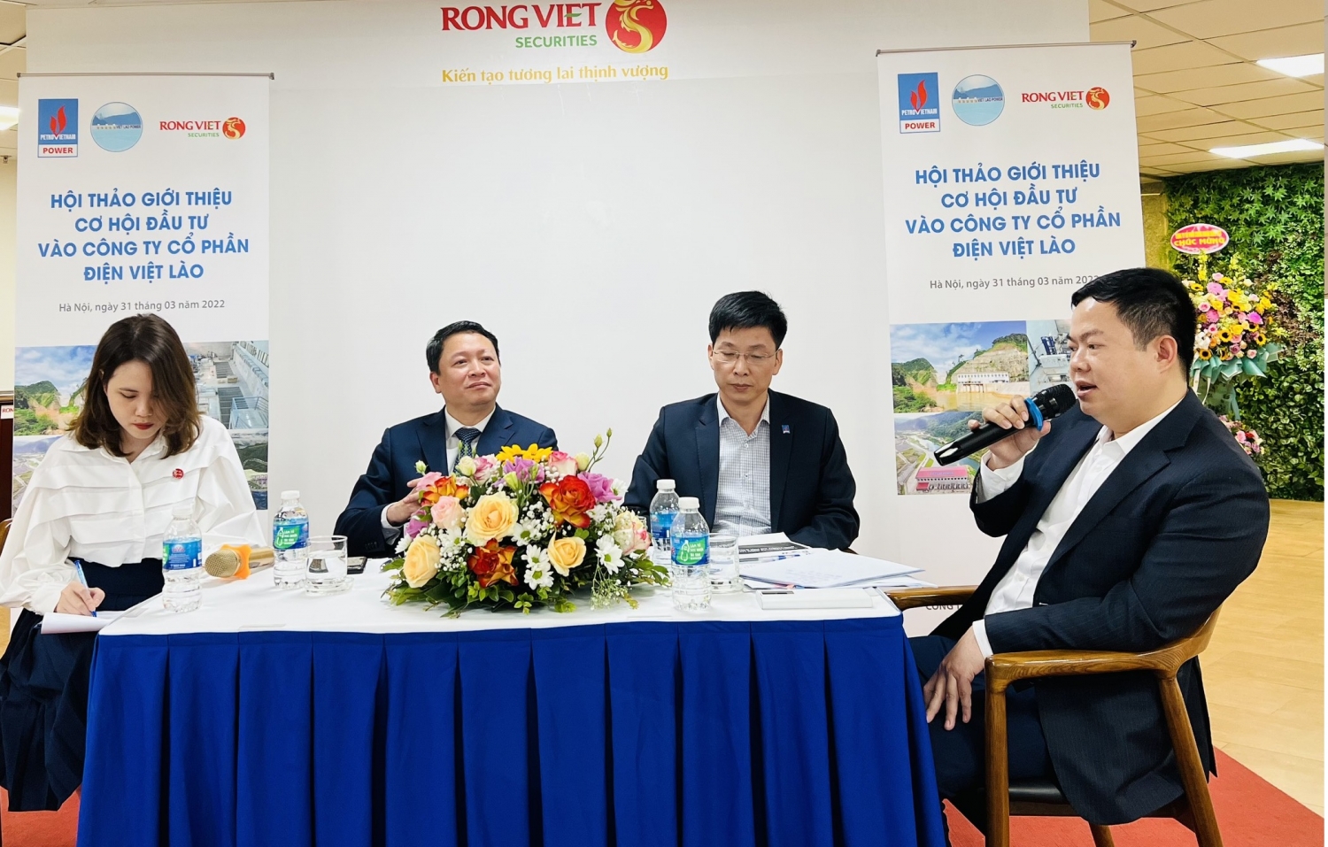 Hội thảo Cơ hội đầu tư vào Công ty Cổ phần Điện Việt Lào
