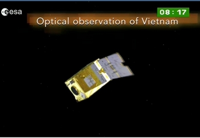 Đã nhận được tín hiệu đầu tiên từ vệ tinh VNREDSat-1