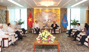 Hội Dầu khí Việt Nam làm việc với PVEP