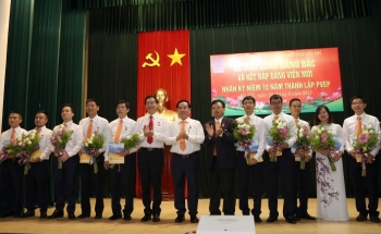 PVEP kết nạp đảng viên mới tại Lăng Chủ tịch Hồ Chí Minh