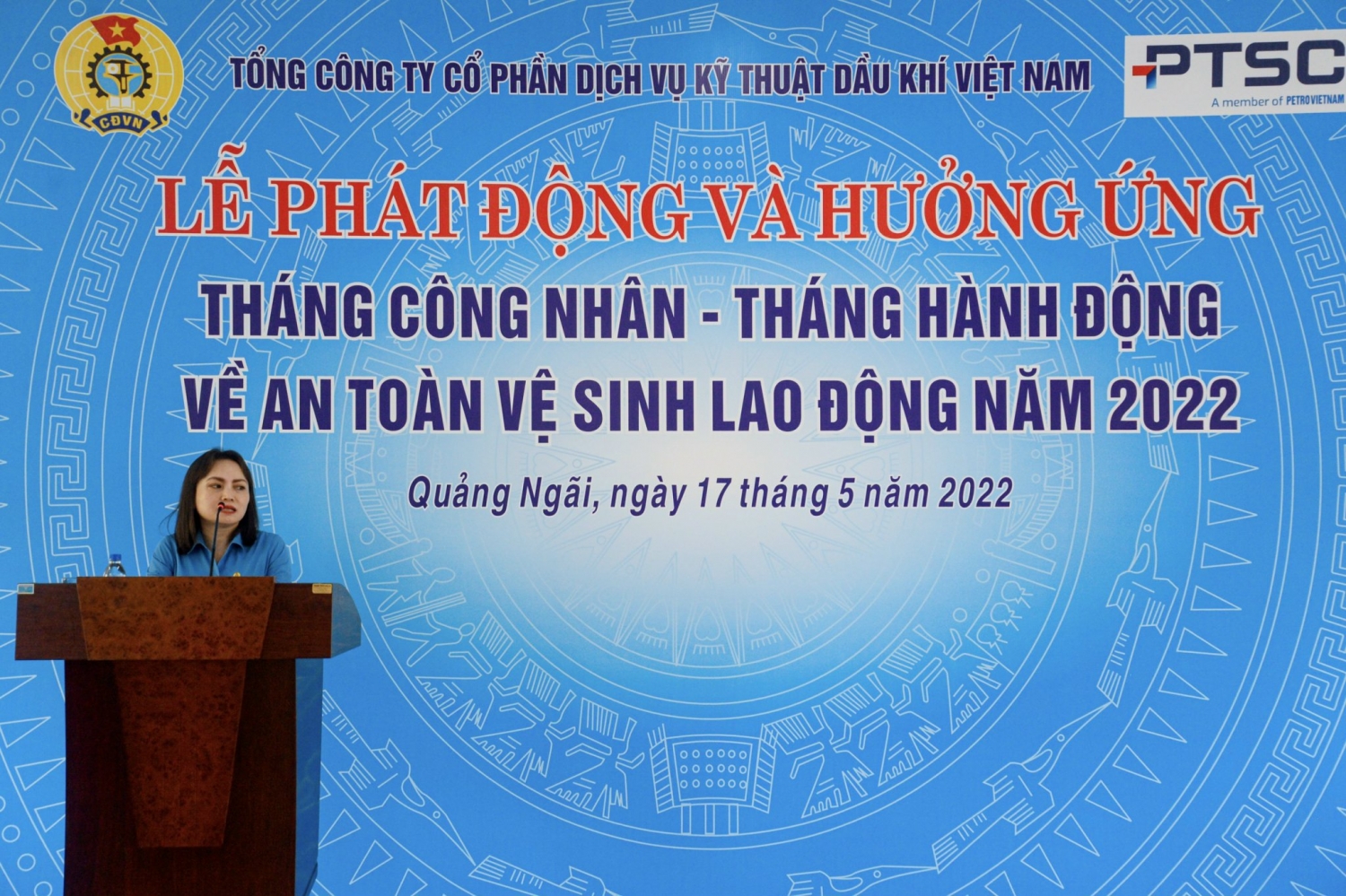 Công đoàn PTSC hưởng ứng Tháng Công nhân, Tháng Hành động về ATVSLĐ