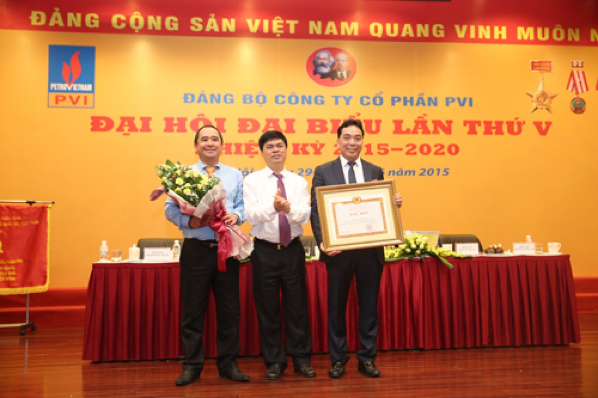 Đại hội Đảng bộ PVI lần thứ V, nhiệm kỳ 2015 - 2020