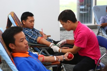 Tuổi trẻ Dầu khí tham gia Ngày hội hiến máu 2016