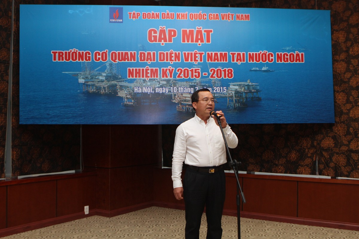 Tổng giám đốc PVN gặp mặt Trưởng các Cơ quan đại diện Việt Nam ở nước ngoài