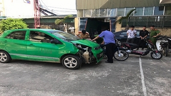 Hà Tĩnh: Tài xế ô tô gây tai nạn liên hoàn rồi bỏ trốn