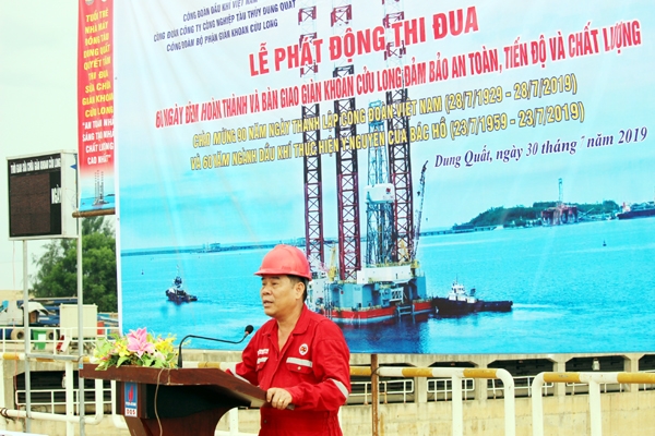 dqs phat dong phong trao thi dua hoan thanh gian khoan cuu long