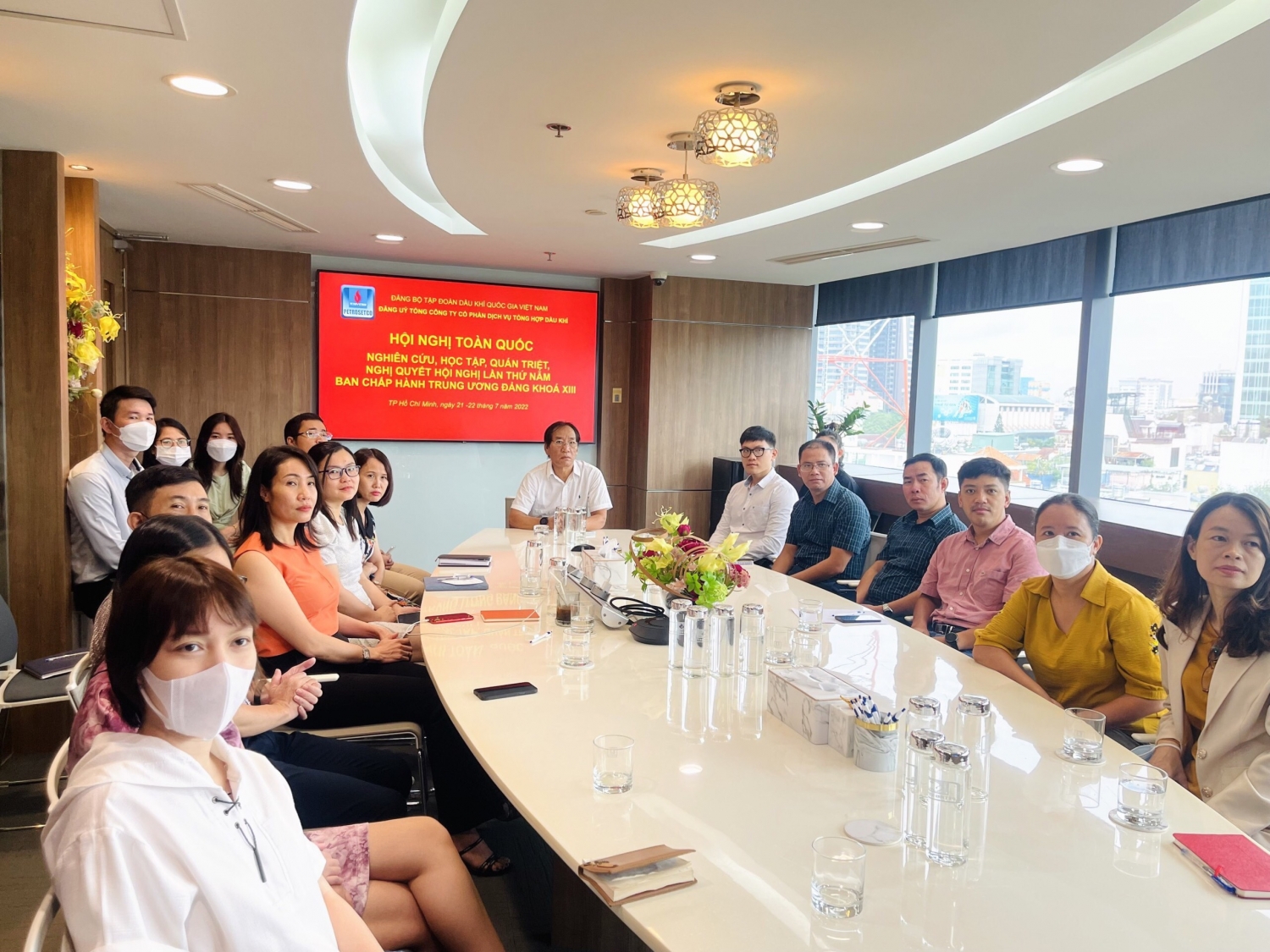 Đảng ủy Tập đoàn Dầu khí Quốc gia Việt Nam tổ chức học tập quán triệt