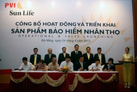 PVI Sun Life triển khai sản phẩm bảo hiểm nhân thọ tại miền Trung