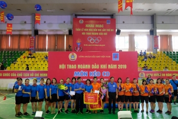 PVEP đạt giải Ba toàn đoàn Hội thao ngành Dầu khí năm 2019