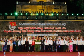 Gặp mặt 1.000 Đảng viên trẻ tiêu biểu Thủ đô năm 2013