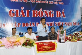 Khai mạc Giải bóng đá Cơ quan Tập đoàn Dầu khí Việt Nam 2014