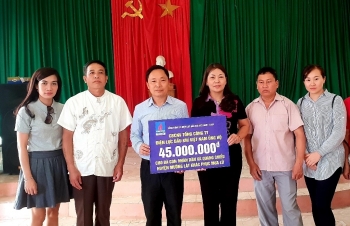PV Power thực hiện công tác an sinh xã hội tại vùng lũ Mường Lát, Thanh Hóa