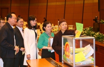 Quy trình lấy phiếu tín nhiệm tại Quốc hội