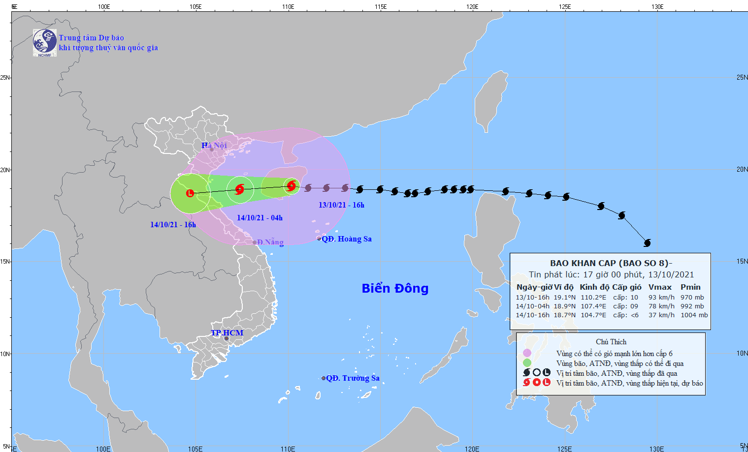 Tăng cường triển khai công tác ứng phó bão số 8