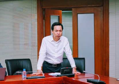 Phó Tổng giám đốc PV Power Phan Ngọc Hiền phát biểu