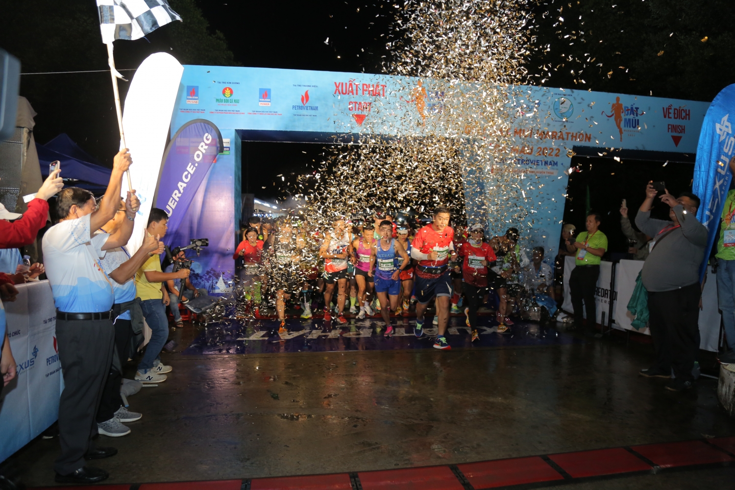 Những hình ảnh tại Giải Đất Mũi Marathon - Cà Mau 2022 Cúp Petrovietnam