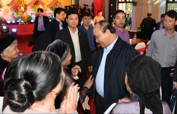 Thủ tướng dự Ngày hội Đại đoàn kết toàn dân tộc tại Bắc Giang