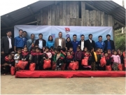 Tuổi trẻ VPI mang áo ấm, hỗ trợ xây dựng điểm trường tại Hà Giang