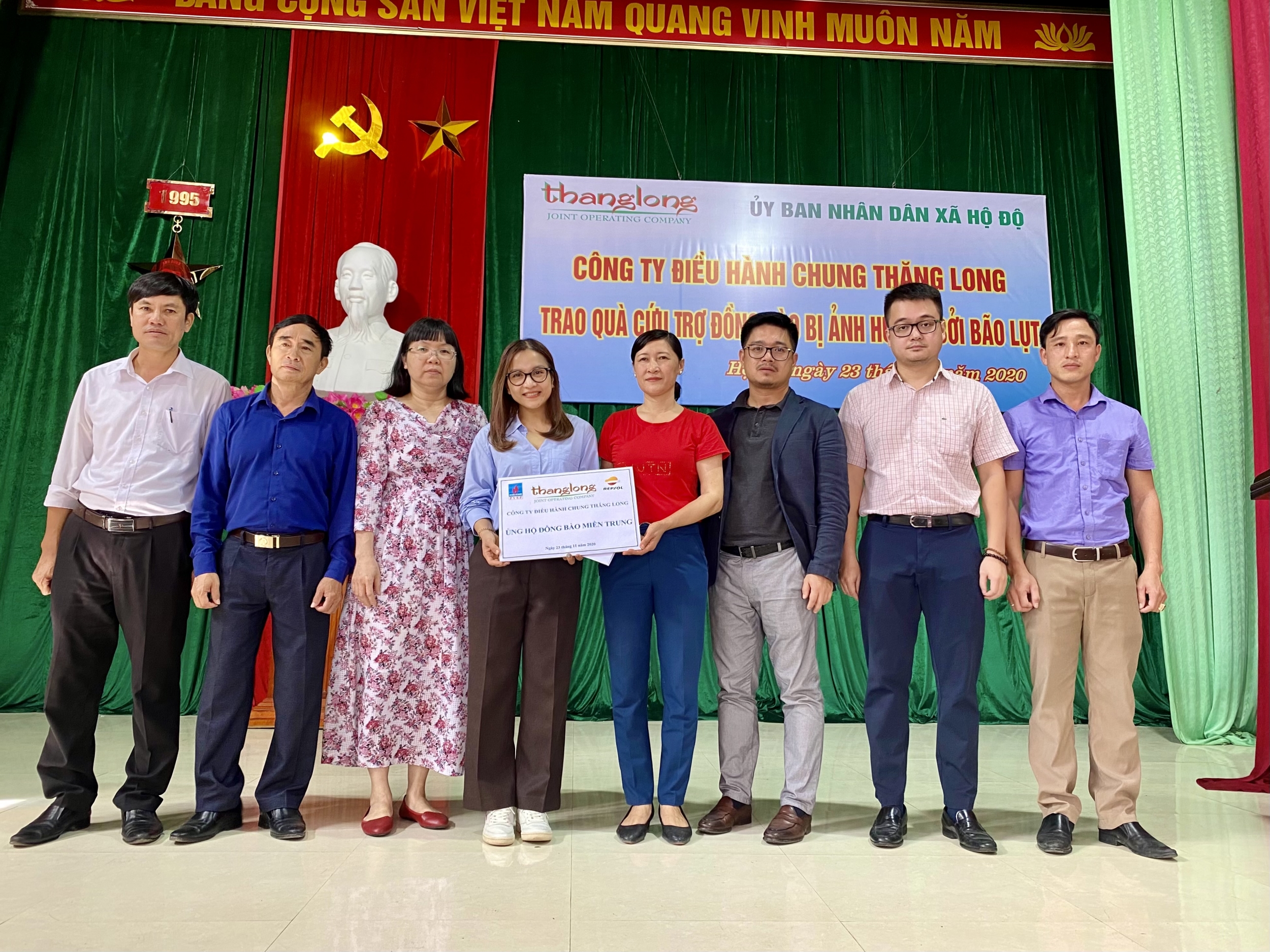 Thăng Long JOC hỗ trợ đồng bào gặp thiên tai tại Hà Tĩnh