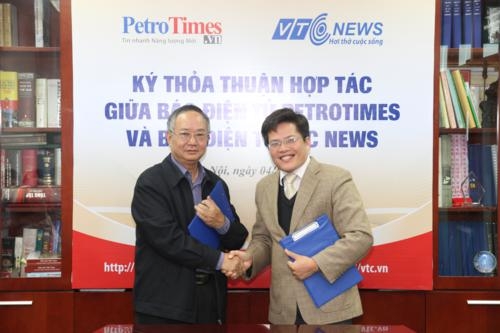 Báo Điện tử Petrotimes ký thỏa thuận hợp tác với báo Điện tử VTC News