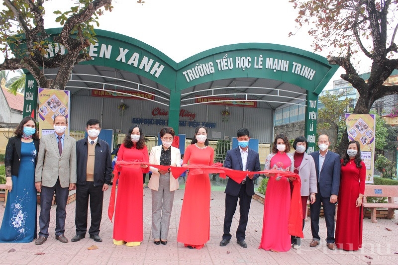 Petrovietnam trao tặng Thư viện xanh và trang thiết bị giáo dục cho trường tiểu học tại Thanh Hóa