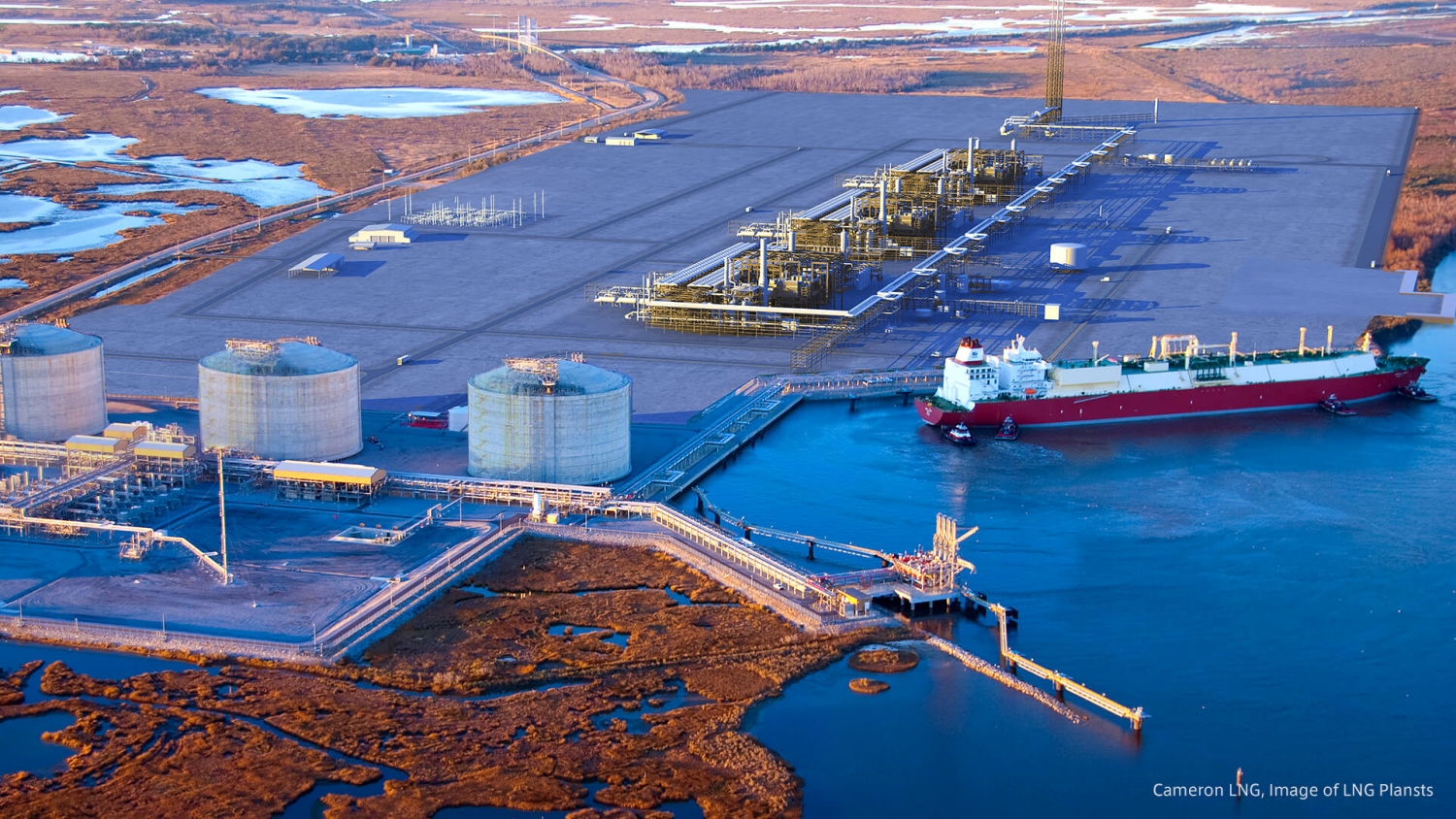 Kho cảng LNG tại Louisiana, Hoa Kỳ