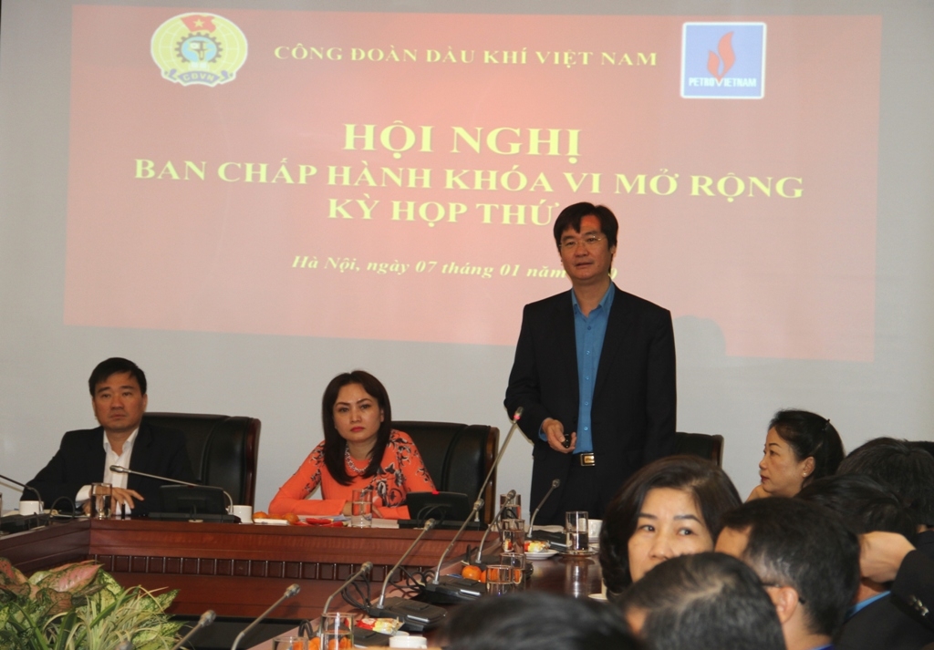 cong doan dau khi viet nam to chuc hoi nghi ban chap hanh mo rong ky hop thu x